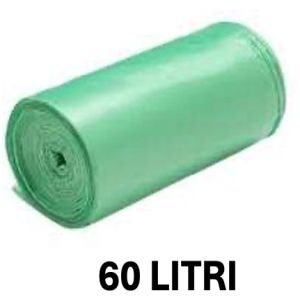 Saci menaj 60litri 20 bucati/set Optimum colorati Verde